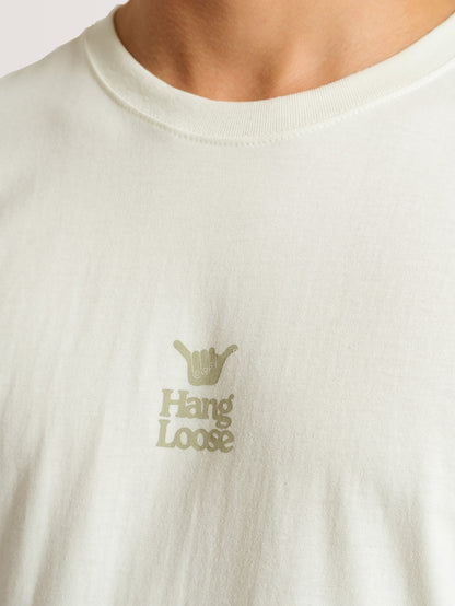 Camiseta Hang Loose Logblock Off White