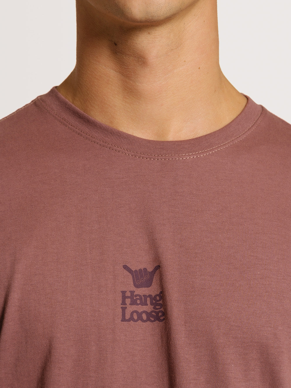 Camiseta Hang Loose Logblock Uva