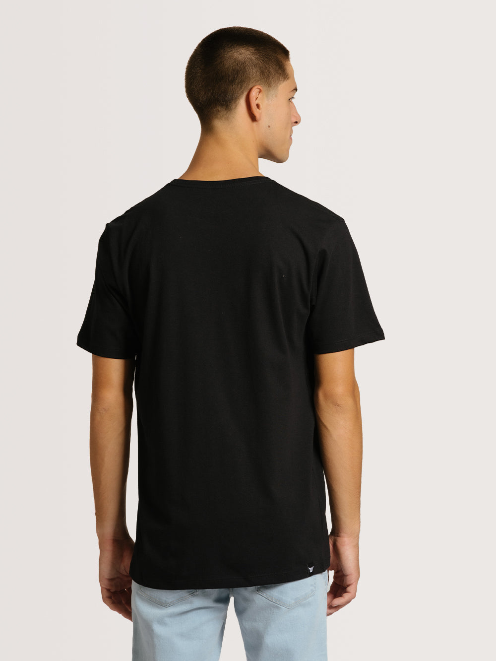 Camiseta Hang Loose Logo 90 Preto