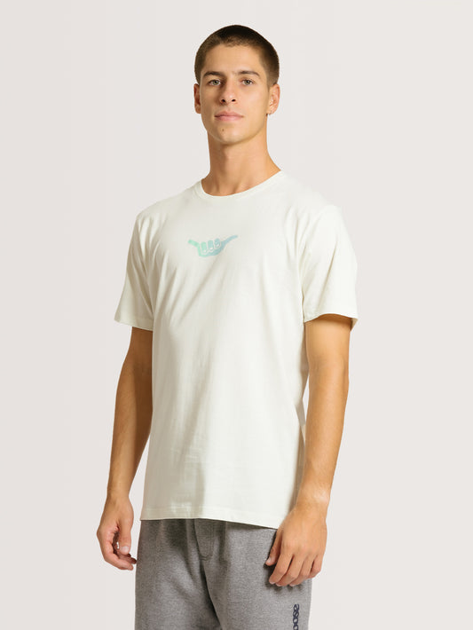 Camiseta Hang Loose Logo 90 Off White