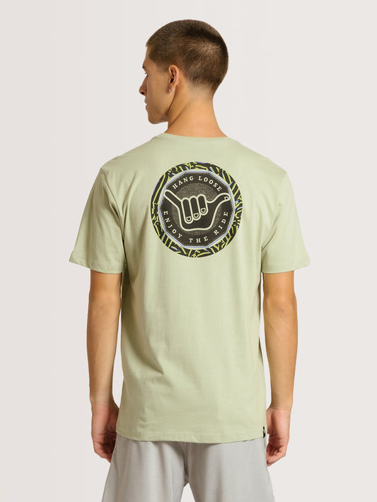 Camiseta Hang Loose Optical Verde Claro