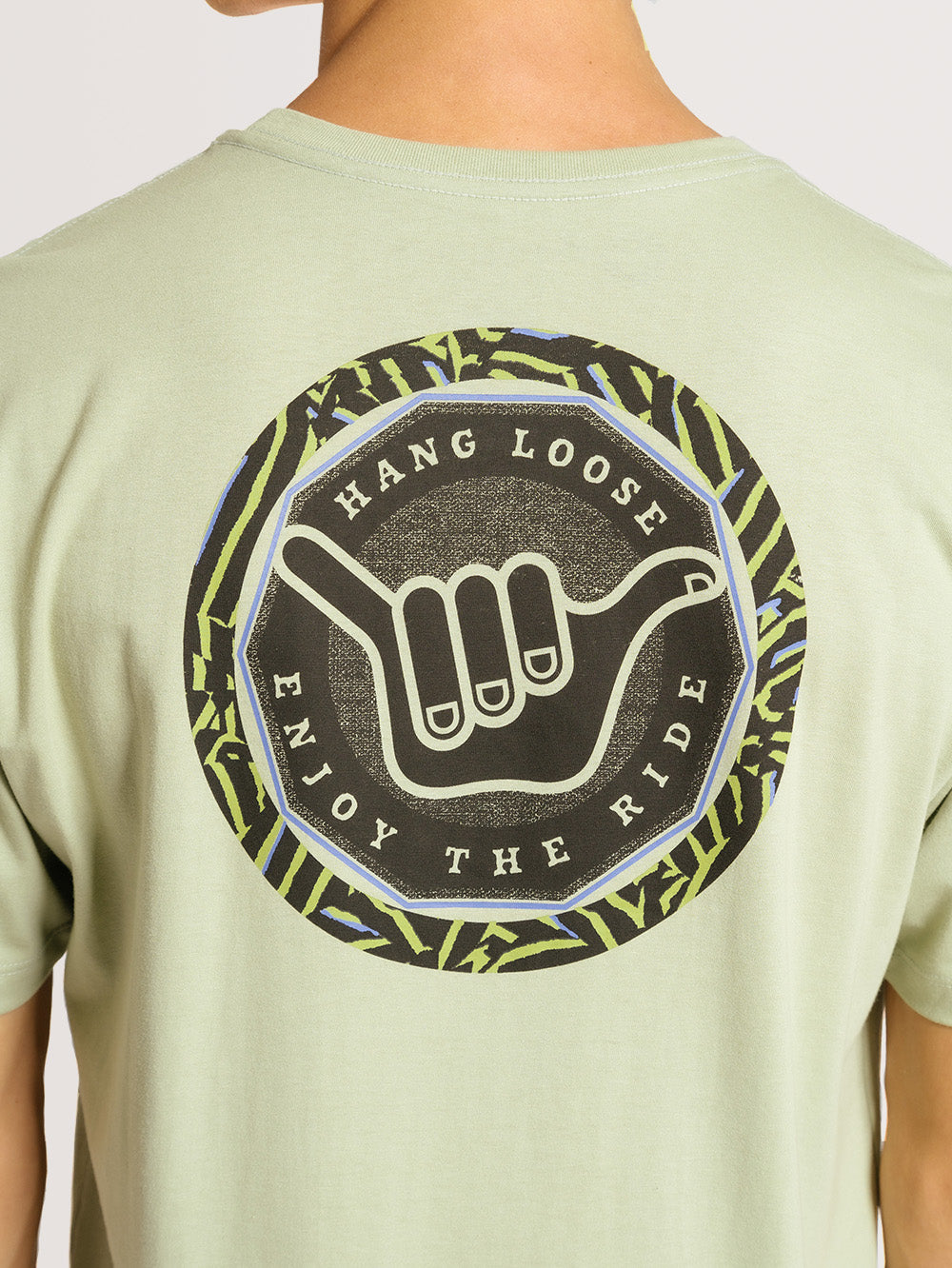 Camiseta Hang Loose Optical Verde Claro