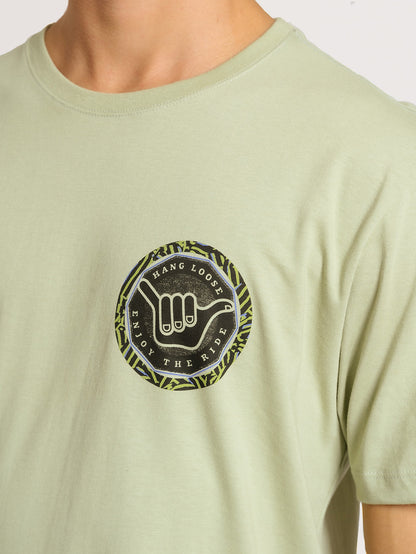 Camiseta Hang Loose Optical Verde Claro