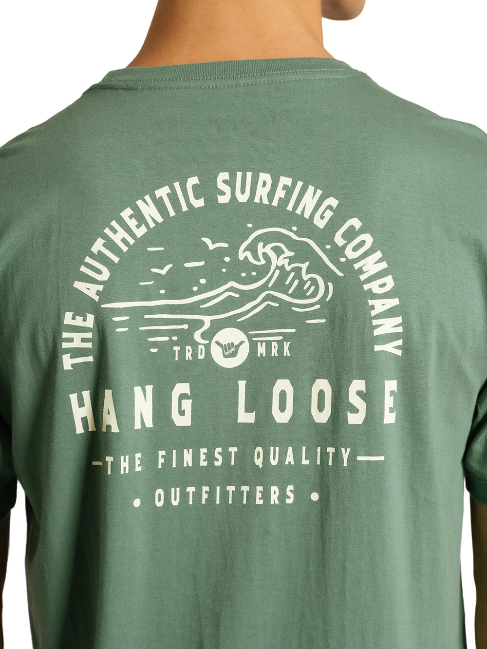 Camiseta Hang Loose Wave Verde