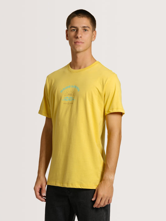 Camiseta Hang Loose Sun Amarelo