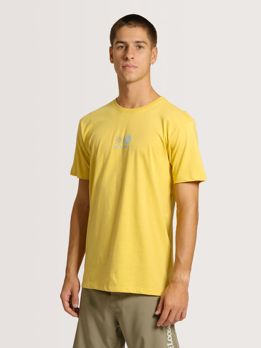 Camiseta Hang Loose Hypno Amarelo