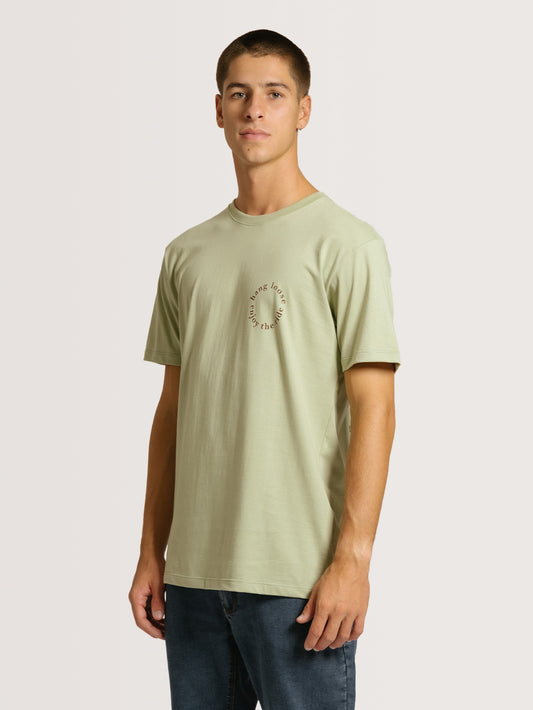 Camiseta Hang Loose Coastline Verde Claro