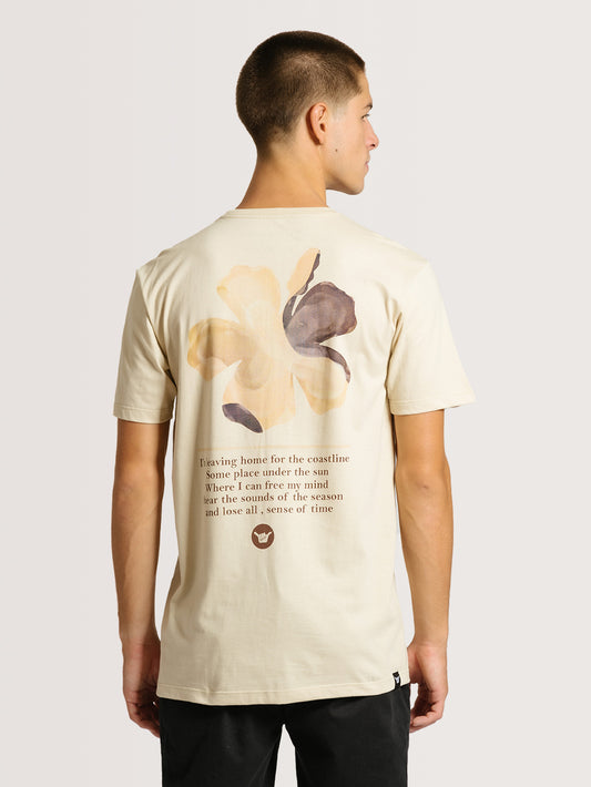 Camiseta Hang Loose Coastline Areia