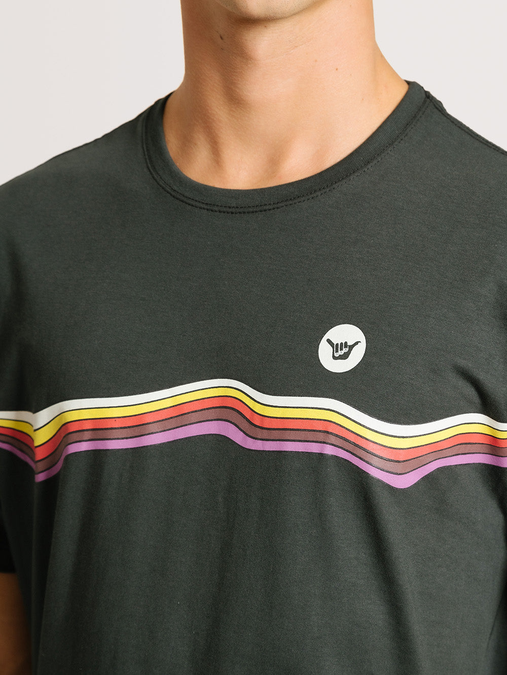 Camiseta Hang Loose Liquify Chumbo