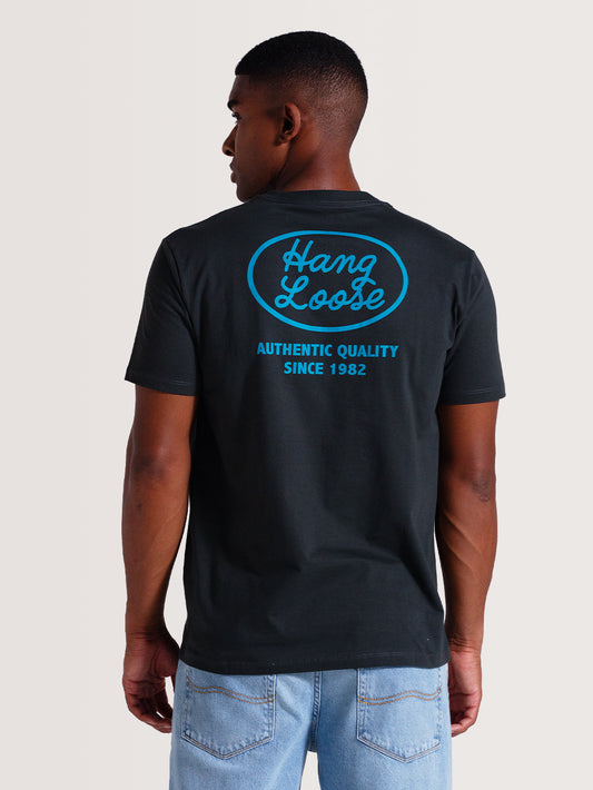 Camiseta Cinza Manga Curta Hang Loose Cali