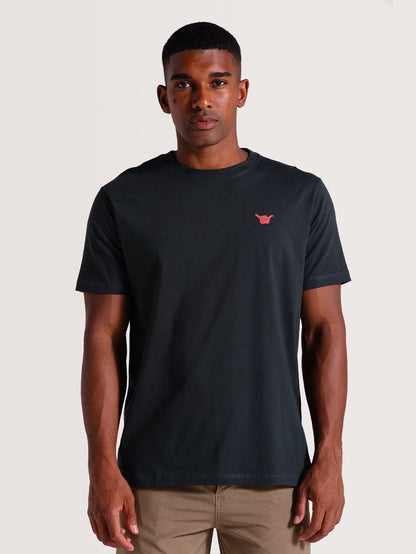 Camiseta Cinza Manga Curta Hang Loose Clouds
