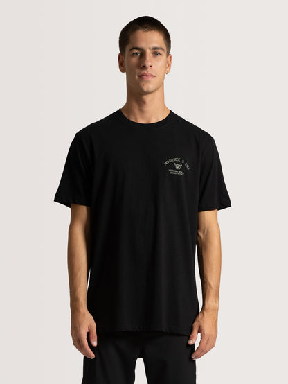 Camiseta Hang Loose S.I.R.I Mundi Preto