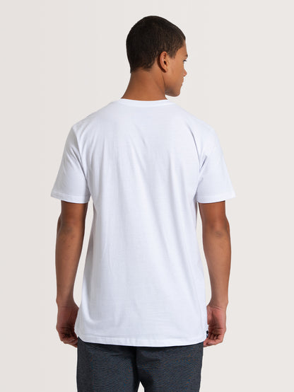 Camiseta Manga Curta Branca Hang Loose Summer
