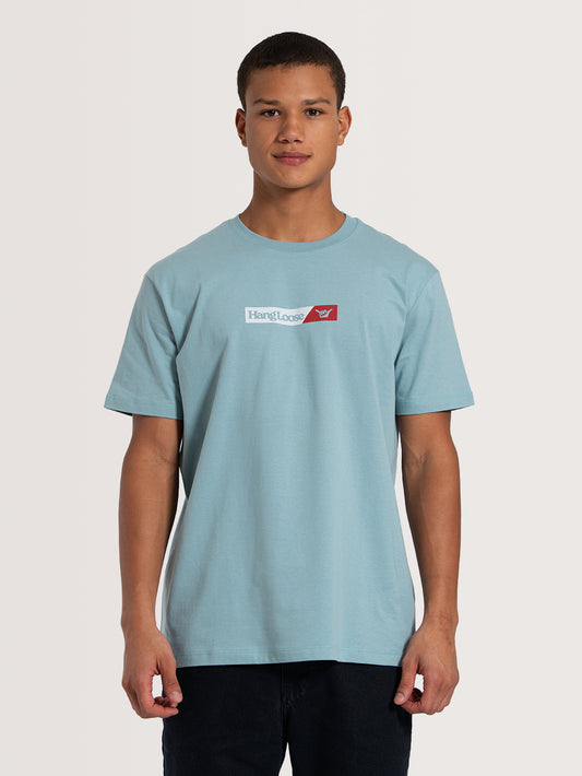 Camiseta Manga Curta Azul Hang Loose Classic