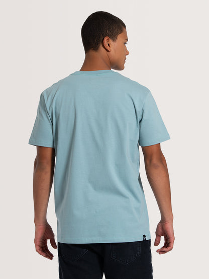Camiseta Manga Curta Azul Hang Loose Classic