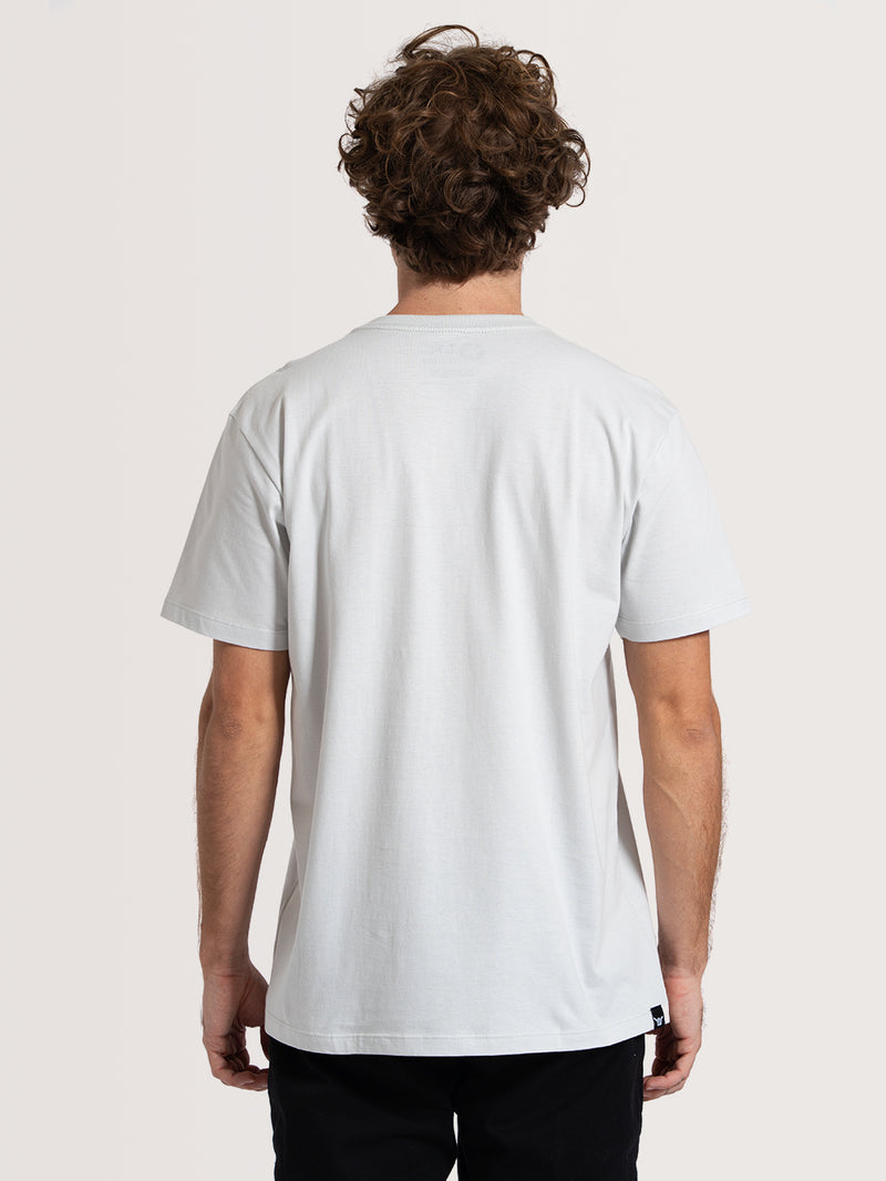 Camiseta Manga Curta Cinza Hang Loose Inc