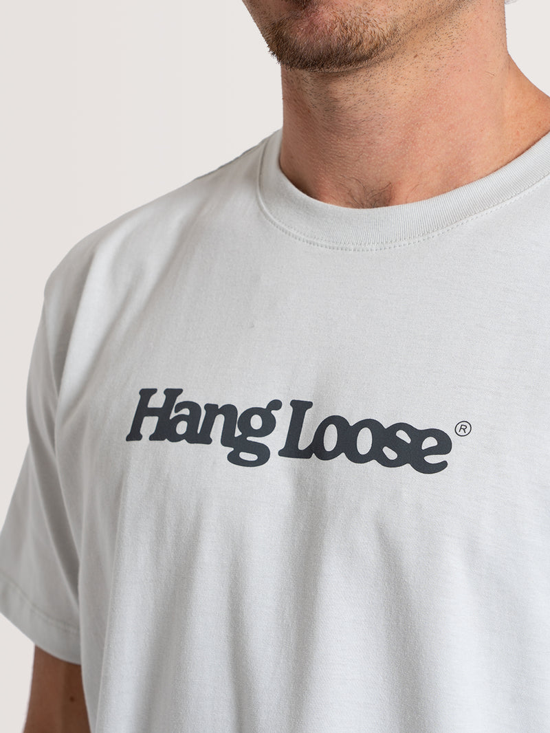 Camiseta Manga Curta Cinza Hang Loose Inc
