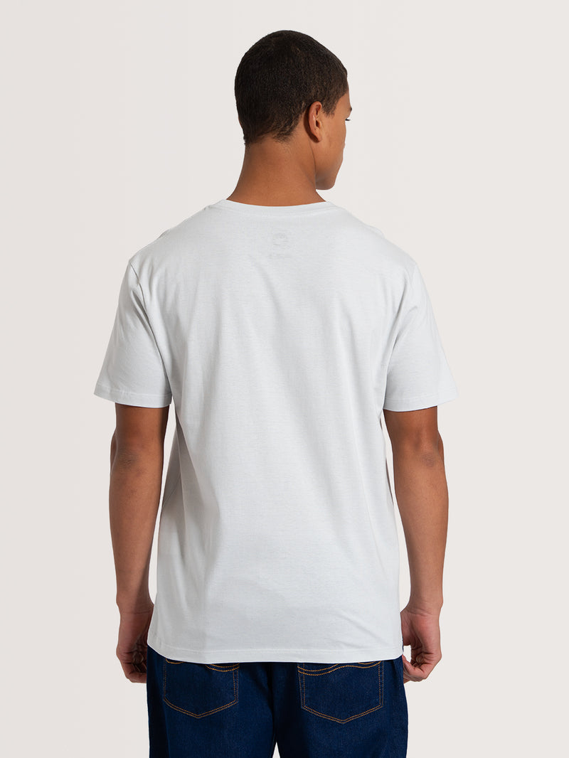 Camiseta Manga Curta Cinza Hang Loose Flat