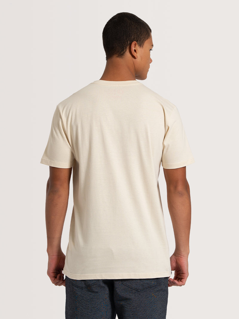 Camiseta Manga Curta Off White Hang Loose Hippie
