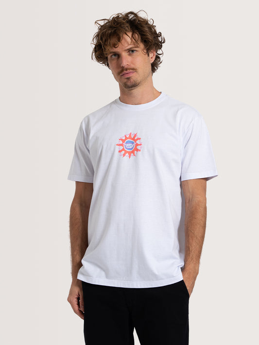 Camiseta Manga Curta Branca Hang Loose Genuine
