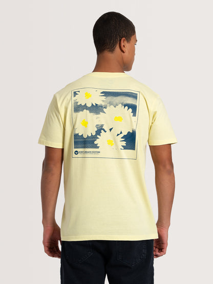 Camiseta Manga Curta Amarela Hang Loose Daisy