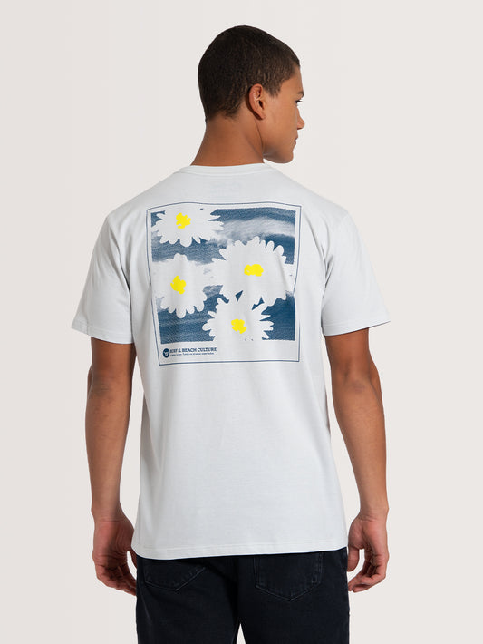 Camiseta Manga Curta Cinza Hang Loose Daisy