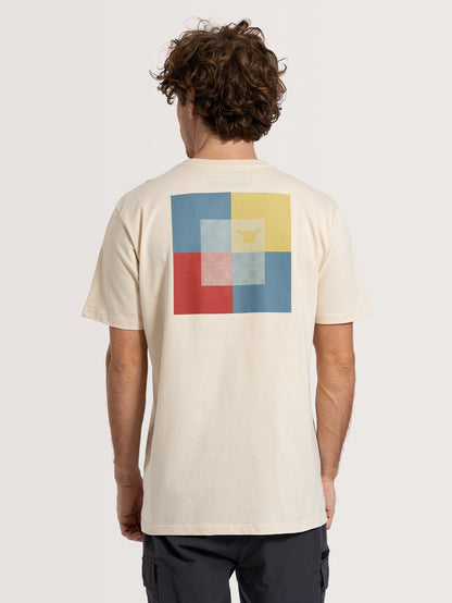 Camiseta Manga Curta Off White Hang Loose Chess