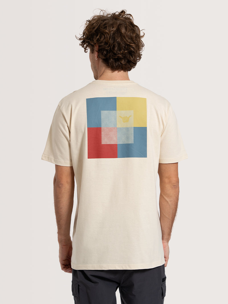 Camiseta Manga Curta Off White Hang Loose Chess