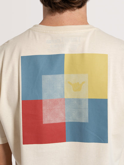 Camiseta Manga Curta Off White Hang Loose Chess