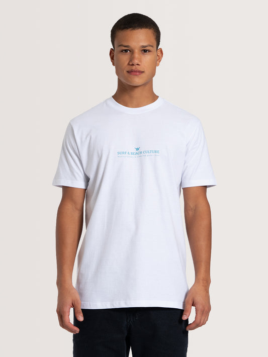 Camiseta Manga Curta Branco Hang Loose Coast