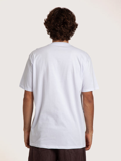 Camiseta Manga Curta Branca Hang Loose Goodtimes