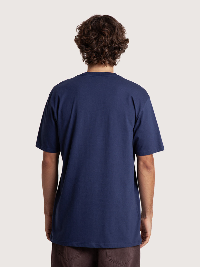 Camiseta Manga Curta Azul Marinho Hang Loose Goodtimes