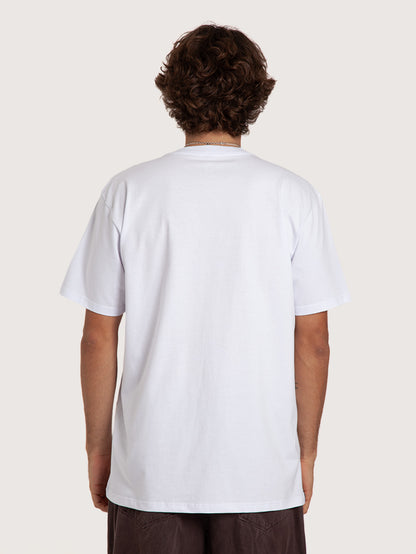 Camiseta Manga Curta Branca Masculina Hang Loose Craig