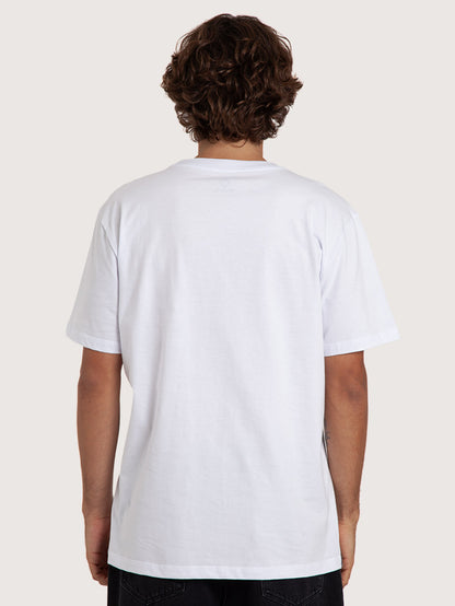 Camiseta Branca Hang Loose Atom