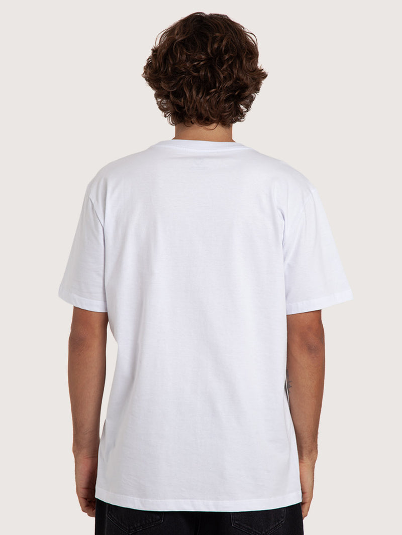 Camiseta Branca Hang Loose Atom