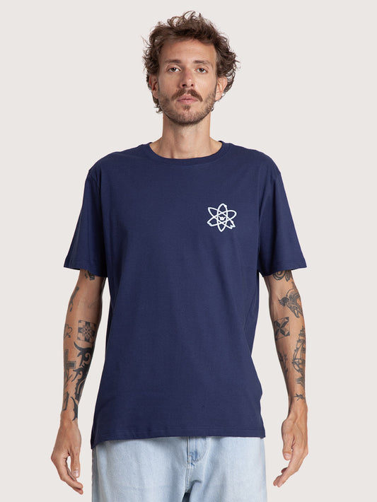 Camiseta Azul Marinho Hang Loose Atom