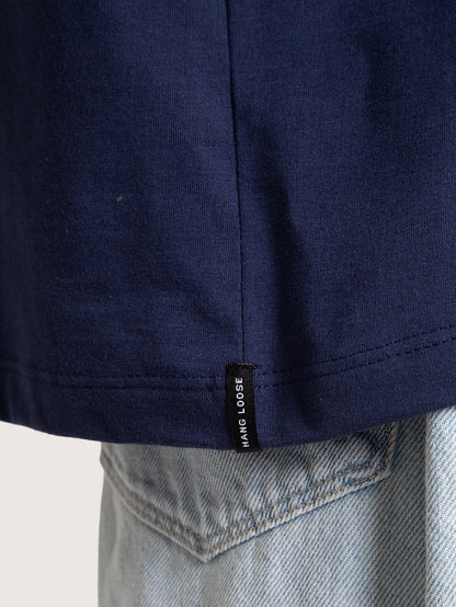 Camiseta Azul Marinho Hang Loose Atom