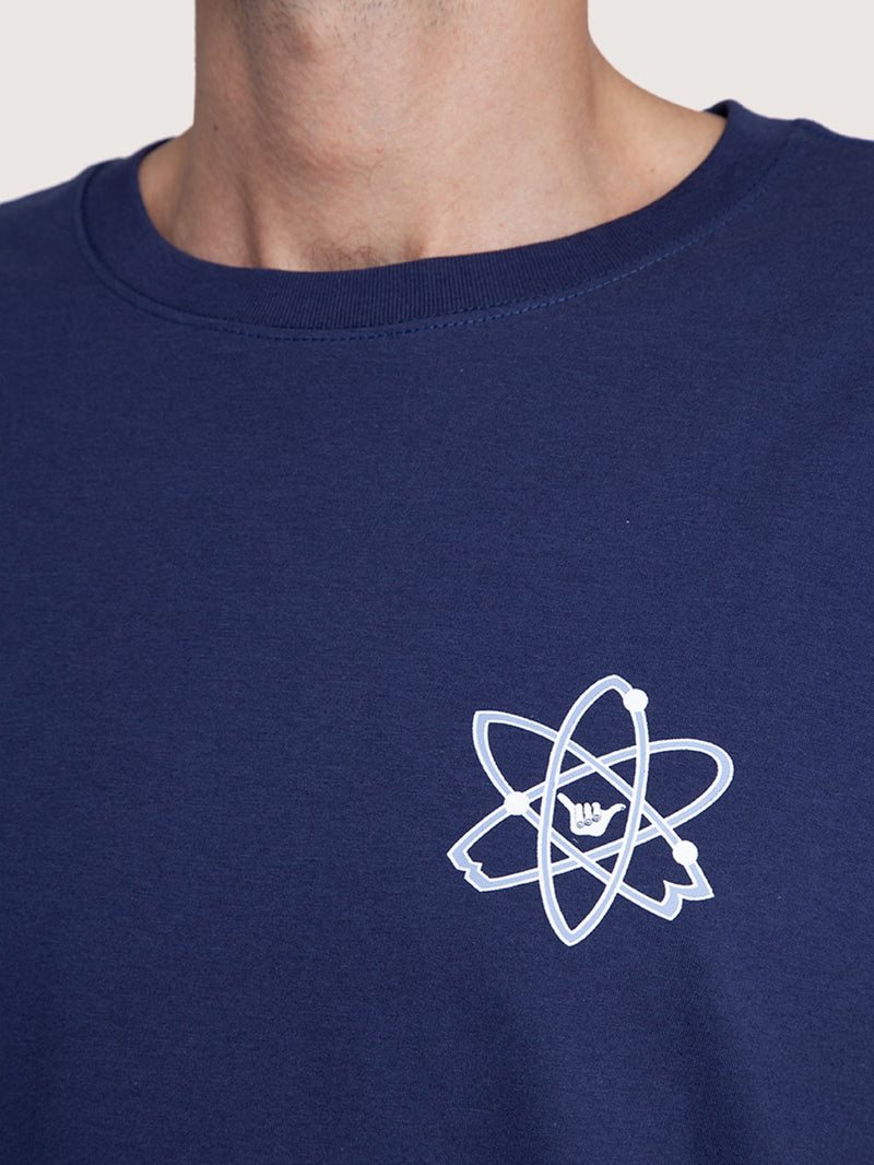 Camiseta Azul Marinho Hang Loose Atom