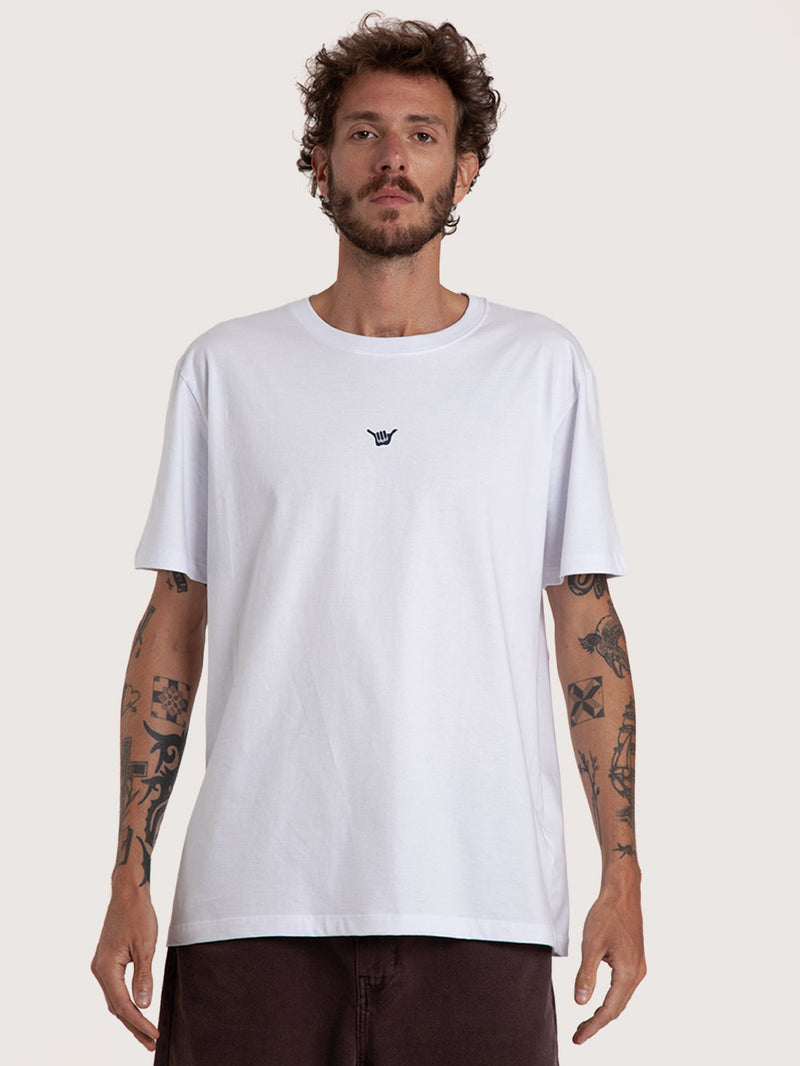 Camiseta Branca Hang Loose Loose