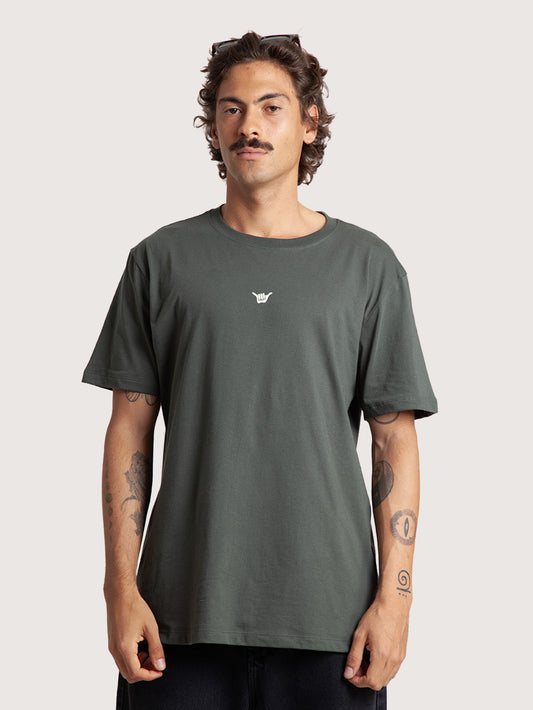 Camiseta Manga Curta Verde Hang Loose Loose