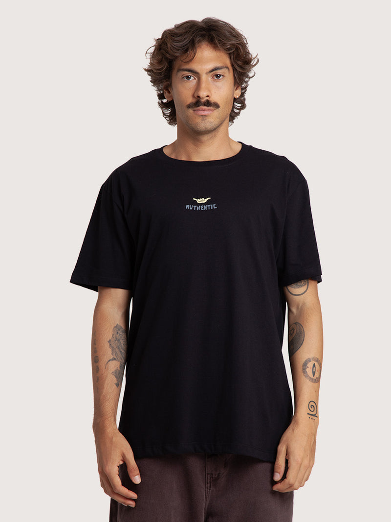 Camiseta Preta Hang Loose Soul