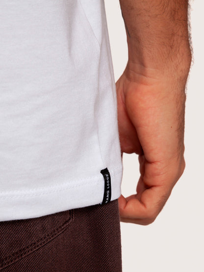 Camiseta Branca Hang Loose Apple