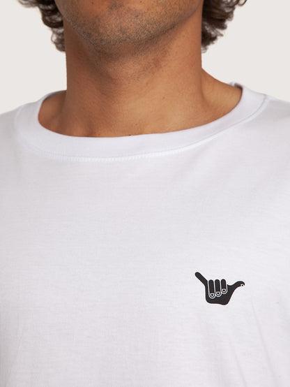 Camiseta Branca Hang Loose Apple