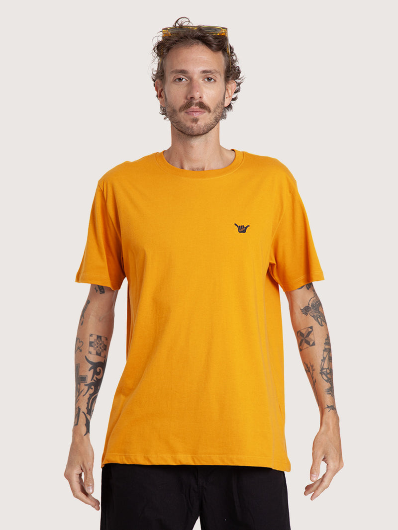Camiseta Mostarda Hang Loose Apple