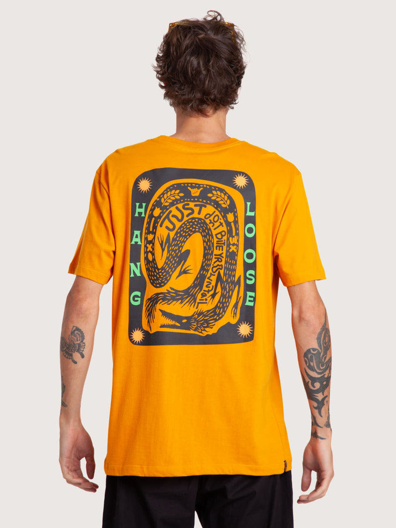 Camiseta Mostarda Hang Loose Apple