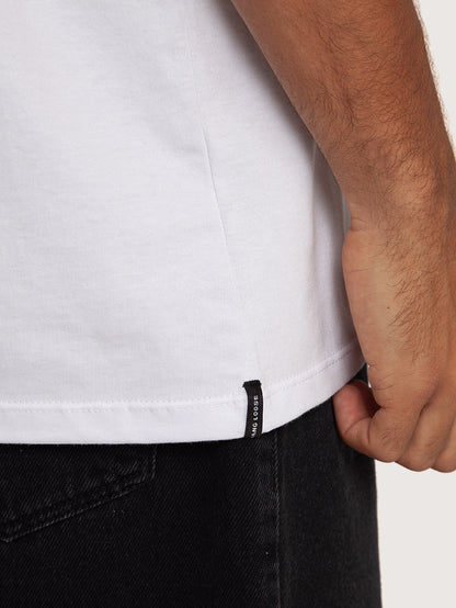 Camiseta Manga Curta Branco Masculina Hang Loose Sertão