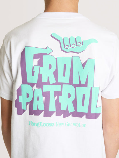 Camiseta Hang Loose Juvenil Grom Patrol Kids Collection