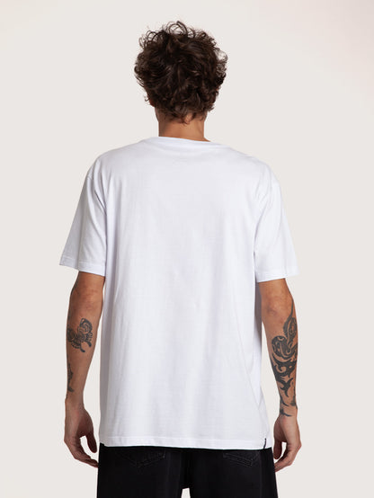Camiseta Manga Curta Branca Hang Loose Mini