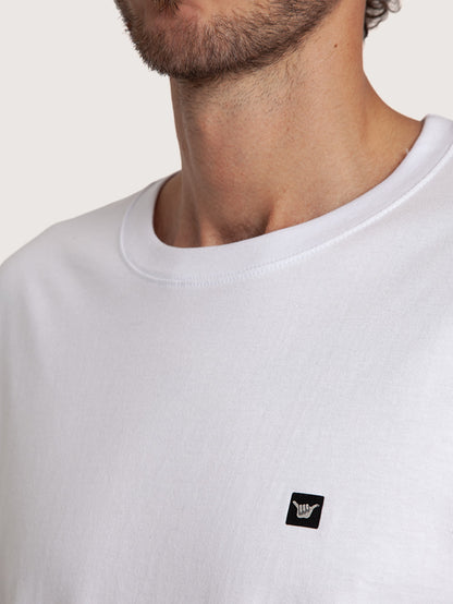 Camiseta Manga Curta Branca Hang Loose Mini
