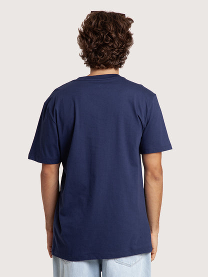 Camiseta Manga Curta Azul Marinho Hang Loose Mini
